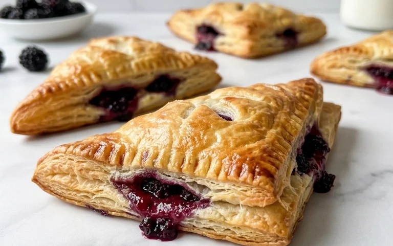 Saftige Brombeer-Taschen: Einfaches Rezept