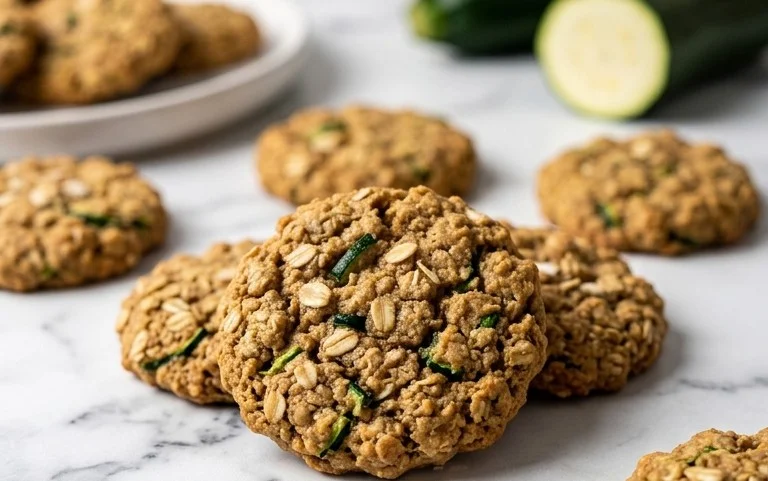 Gesunde Zucchini-Haferflocken-Kekse: Einfaches Rezept