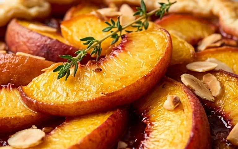 Summer Peach Galette Recipe
