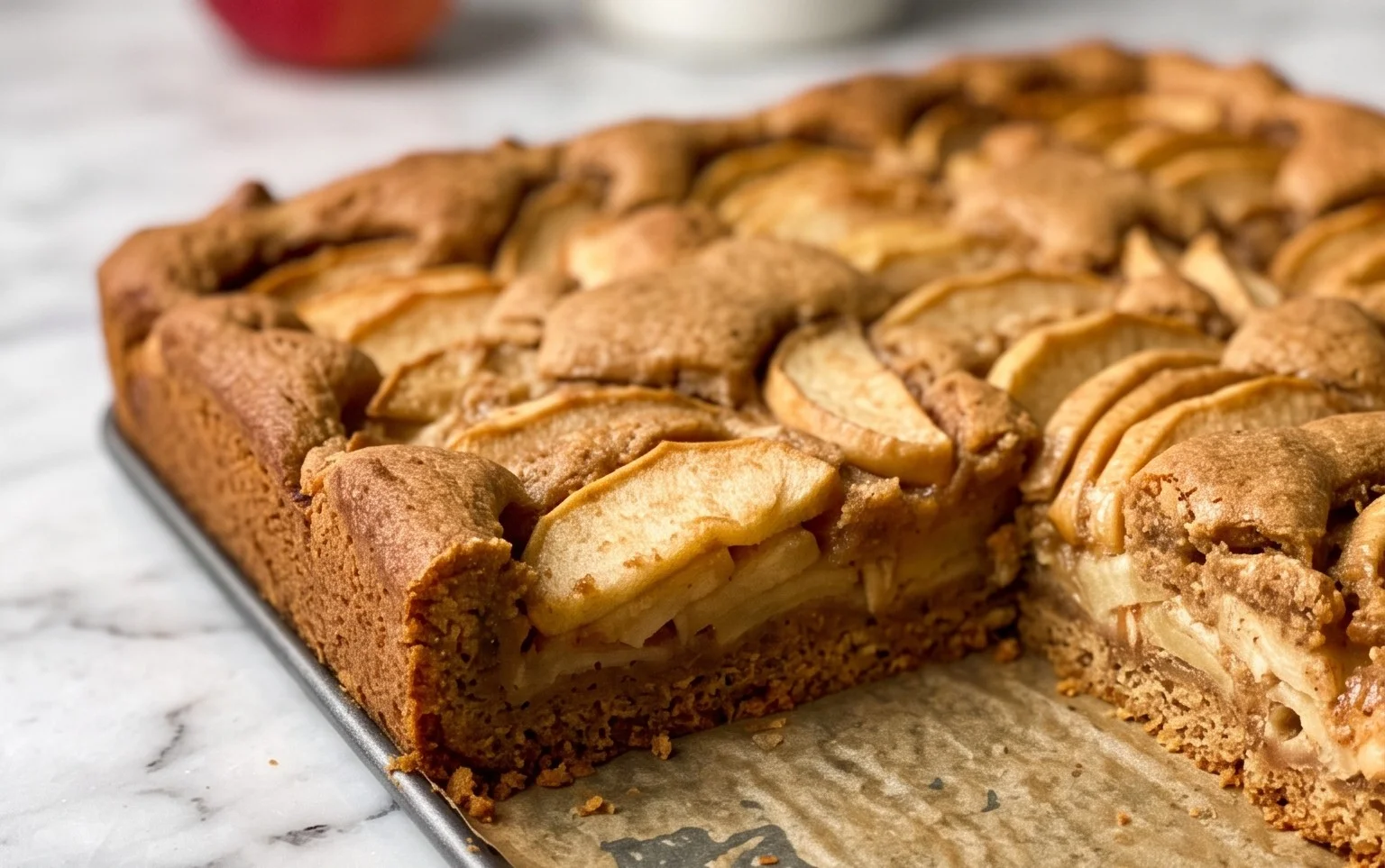 Spekulatius Apfelkuchen Blech: Saftig, Würzig & Einfach
