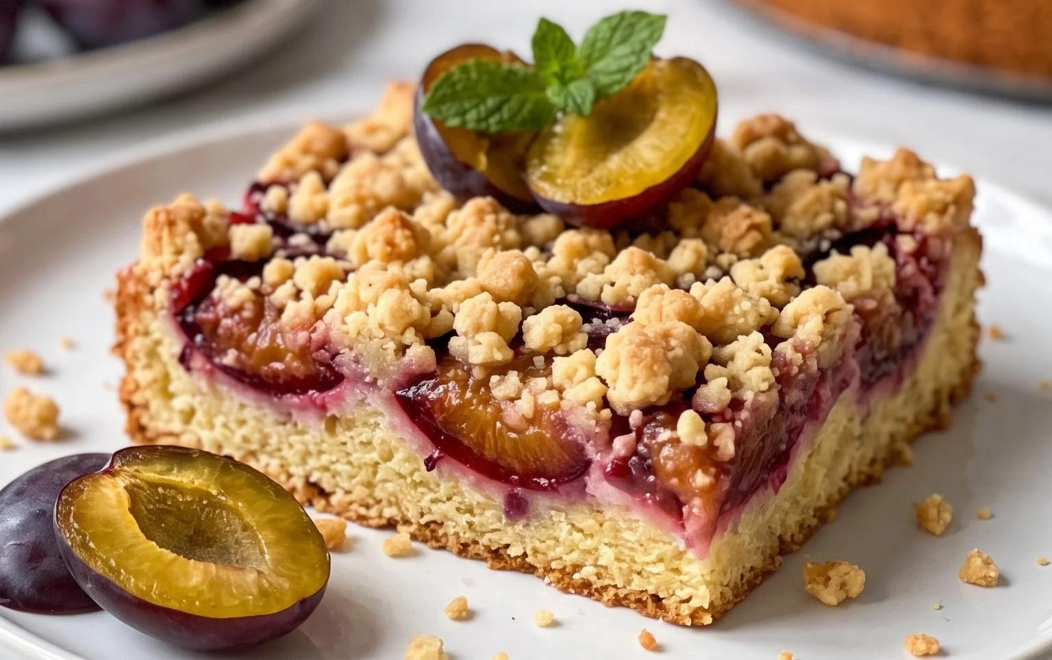 Zwetschgenkuchen mit Streusel - Rezept mit Gelinggarantie